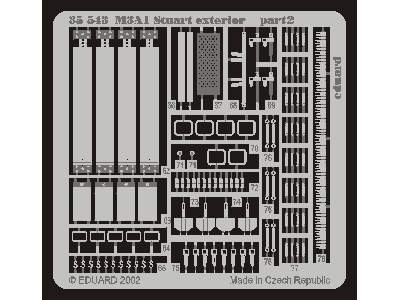  M-3A1 Stuart exterior 1/35 - Academy Minicraft - blaszki - zdjęcie 3