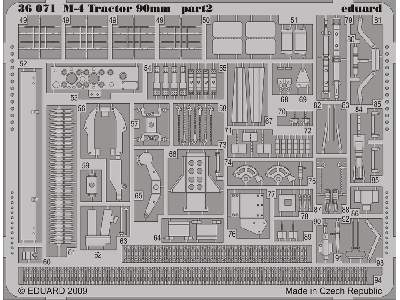  M-4 Tractor 90mm 1/35 - Hobby Boss - blaszki - zdjęcie 3