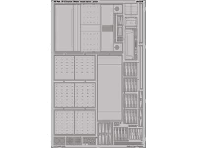  M-4 Tractor 90mm ammo cases 1/35 - Hobby Boss - blaszki - zdjęcie 1