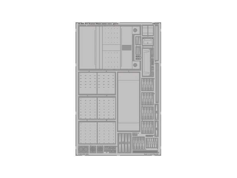  M-4 Tractor 90mm ammo cases 1/35 - Hobby Boss - blaszki - zdjęcie 1