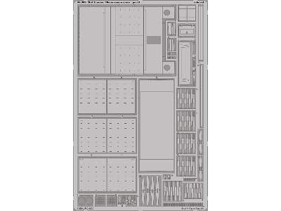  M-4 Tractor 90mm ammo cases 1/35 - Hobby Boss - blaszki - zdjęcie 2