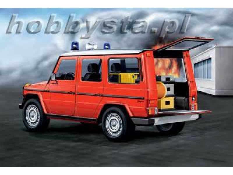 Samochód strażacki Mercedes-Benz 230 G 'fire brigade' - zdjęcie 1 Samochód strażacki Mercedes-Benz 230 G 'fire brigade' - zdjęcie 1