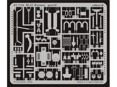  M-47 Patton 1/35 - Italeri - blaszki - zdjęcie 3
