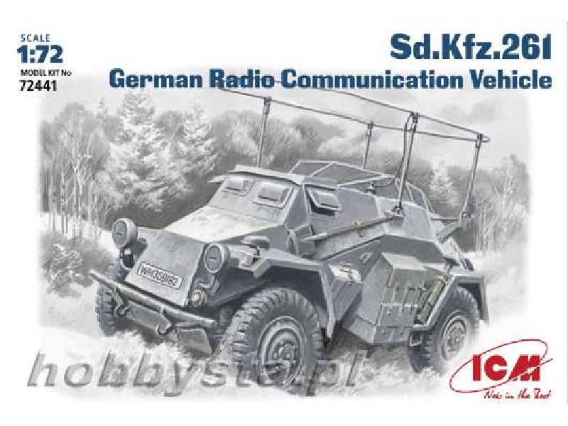 Sd.Kfz.261 German Radio Communication Vehicle - zdjęcie 1 Sd.Kfz.261 German Radio Communication Vehicle - zdjęcie 1