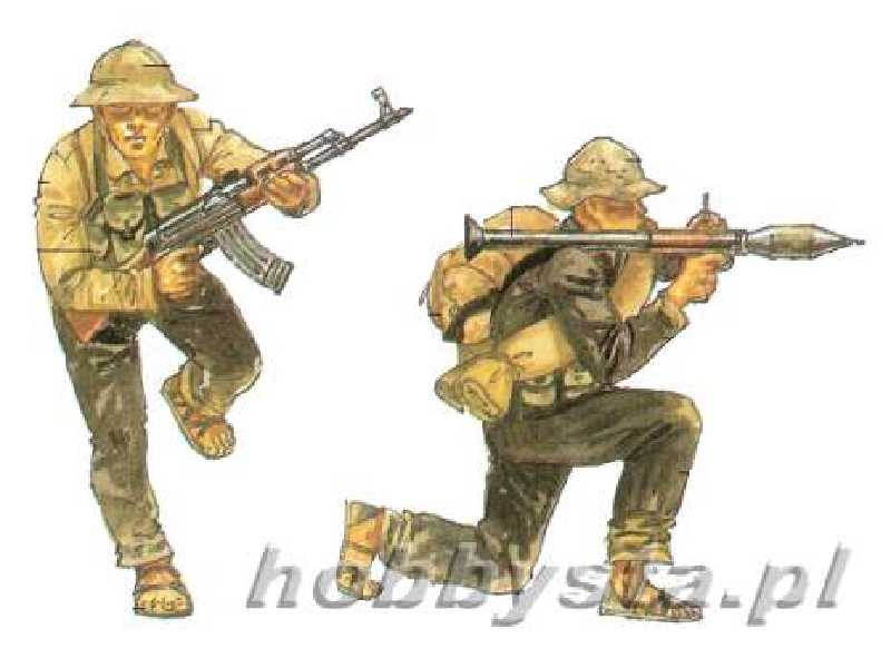 Figurki - Wietnamczycy - Vietcong - zdjęcie 1