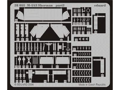  M-4A3 Sherman 1/48 - Hobby Boss - blaszki - zdjęcie 3