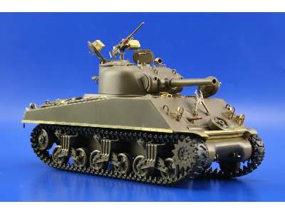  M-4A3 Sherman 105mm gun 1/35 - Tamiya - blaszki - zdjęcie 12