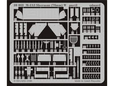  M-4A3 Sherman (76mm) W 1/48 - Hobby Boss - blaszki - zdjęcie 3