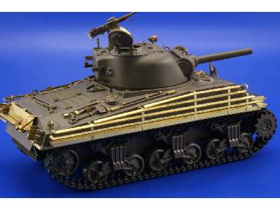  M-4A3 Sherman sandbag hull protection 1/35 - blaszki - zdjęcie 3