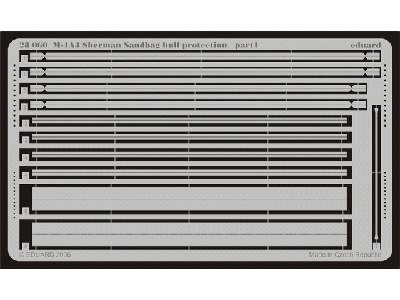  M-4A3 Sherman sandbag hull protection 1/48 - Hobby Boss - blasz - zdjęcie 2