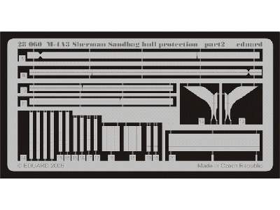  M-4A3 Sherman sandbag hull protection 1/48 - Hobby Boss - blasz - zdjęcie 3