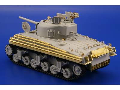  M-4A3 Sherman sandbag hull protection 1/48 - Hobby Boss - blasz - zdjęcie 5