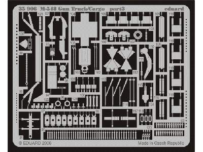  M-548 Gun Truck/ Cargo 1/35 - Afv Club - blaszki - zdjęcie 4