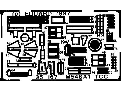  M-548A1 TCC 1/35 - Academy Minicraft - blaszki - zdjęcie 3