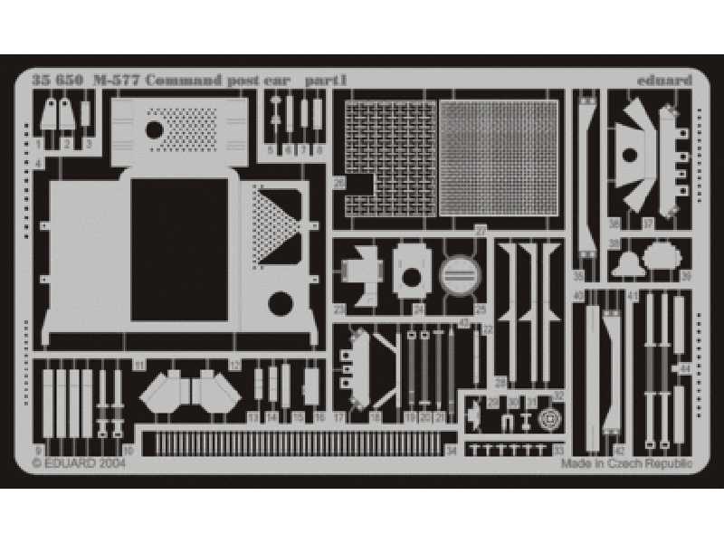  M-577 Command post car 1/35 - Tamiya - blaszki - zdjęcie 1