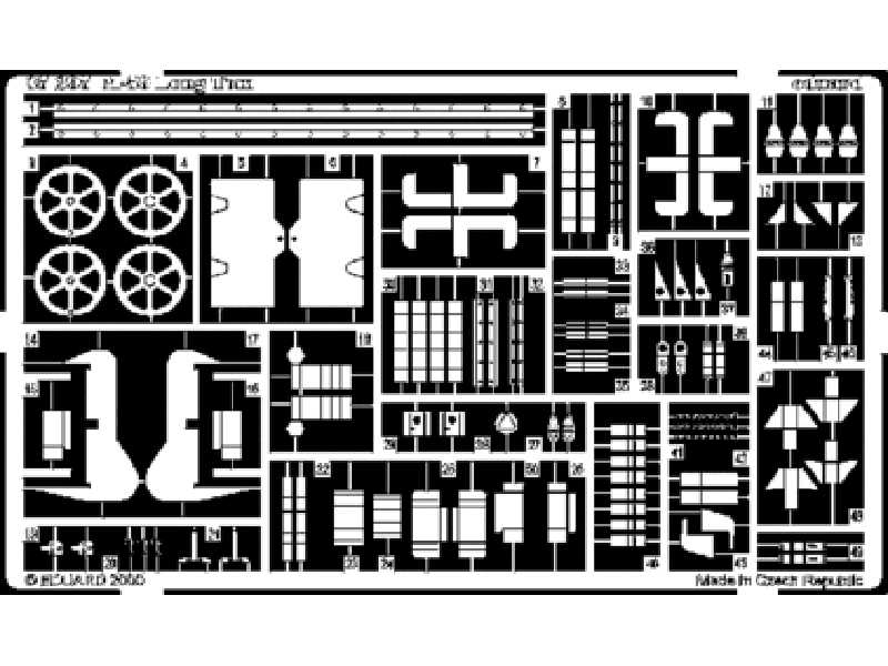  M-59 Long Tom 1/35 - Afv Club - blaszki - zdjęcie 1