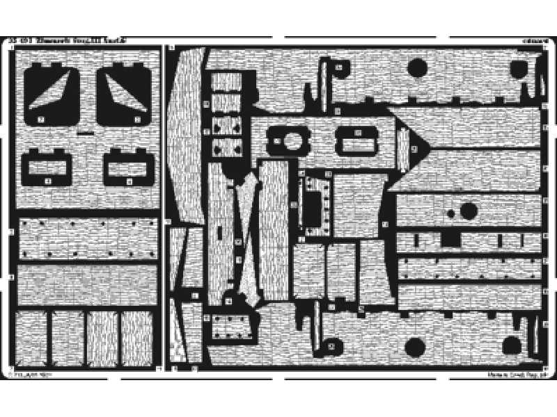 M-5A1 Stuart 1/35 - Tamiya - blaszki - zdjęcie 1 M-5A1 Stuart 1/35 - Tamiya - blaszki - zdjęcie 1