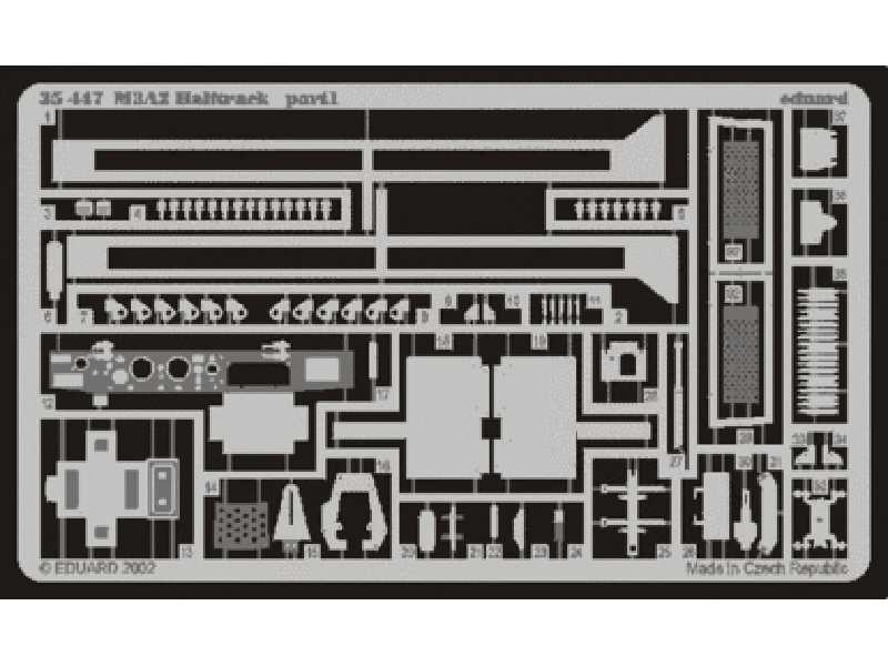  M-60A1 1/35 - Academy Minicraft - blaszki - zdjęcie 1