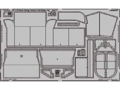  M-7 deep water fording eq.  1/35 - Academy Minicraft - blaszki - zdjęcie 2