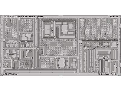  M-7 interior 1/35 - Academy Minicraft - blaszki - zdjęcie 2