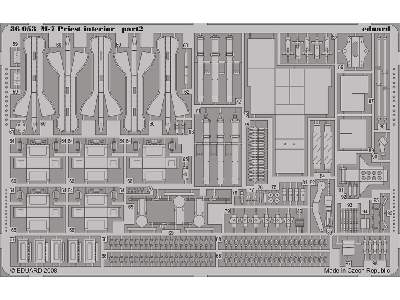  M-7 interior 1/35 - Academy Minicraft - blaszki - zdjęcie 3