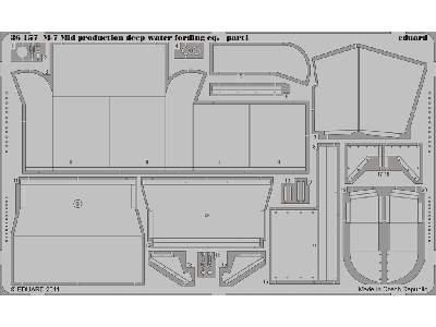  M-7 Mid production deep water fording eq.  1/35 - Dragon - blas - zdjęcie 2