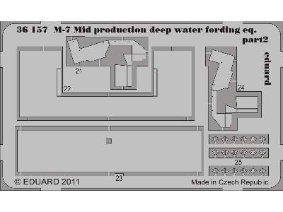  M-7 Mid production deep water fording eq.  1/35 - Dragon - blas - zdjęcie 3