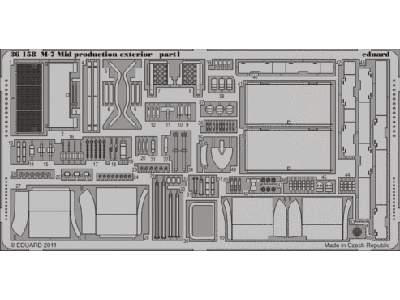  M-7 Mid production exterior 1/35 - Dragon - blaszki - zdjęcie 1