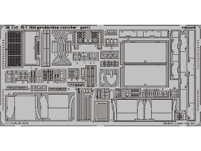  M-7 Mid production exterior 1/35 - Dragon - blaszki - zdjęcie 2