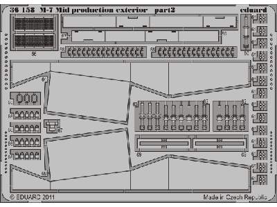  M-7 Mid production exterior 1/35 - Dragon - blaszki - zdjęcie 3