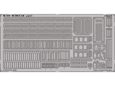  M-706 CAR 1/35 - Hobby Boss - blaszki - zdjęcie 1