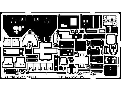  M-977 HEMTT 1/35 - Italeri - blaszki - zdjęcie 2