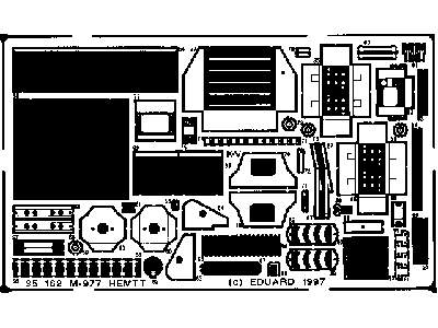  M-977 HEMTT 1/35 - Italeri - blaszki - zdjęcie 3
