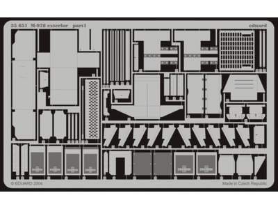  M-978 exterior 1/35 - Italeri - blaszki - zdjęcie 1