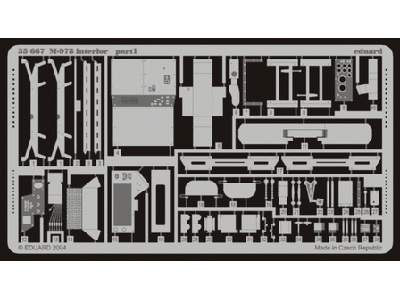  M-978 interior 1/35 - Italeri - blaszki - zdjęcie 1