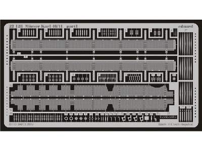  Morser Karl 40/41 1/72 - Hobby Boss - blaszki - zdjęcie 2