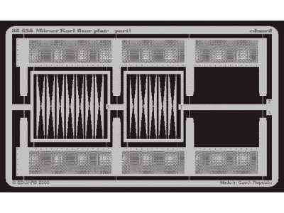  Morser Karl floor plate 1/35 - Dragon - blaszki - zdjęcie 1