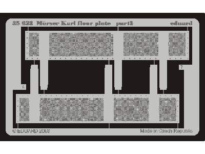  Morser Karl floor plate 1/35 - Dragon - blaszki - zdjęcie 4