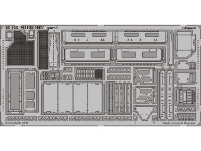  M1133 MEV 1/35 - Trumpeter - blaszki - zdjęcie 1