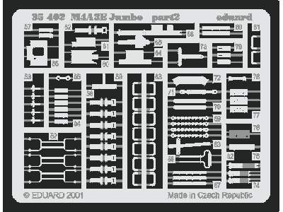  M4A3E2 Jumbo 1/35 - Tamiya - blaszki - zdjęcie 3