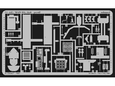  MAN 10t I 8x8 1/35 - Revell - blaszki - zdjęcie 3