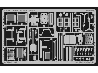  MAN 10t I 8x8 1/35 - Revell - blaszki - zdjęcie 4