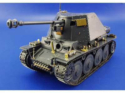  Marder III Ausf. H 1/35 - Italeri - blaszki - zdjęcie 5