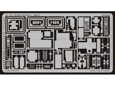  MARS interior 1/35 - Revell - blaszki - zdjęcie 2