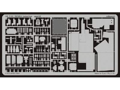  MARS interior 1/35 - Revell - blaszki - zdjęcie 3