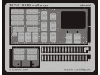  MARS walkways 1/35 - Revell - blaszki - zdjęcie 1
