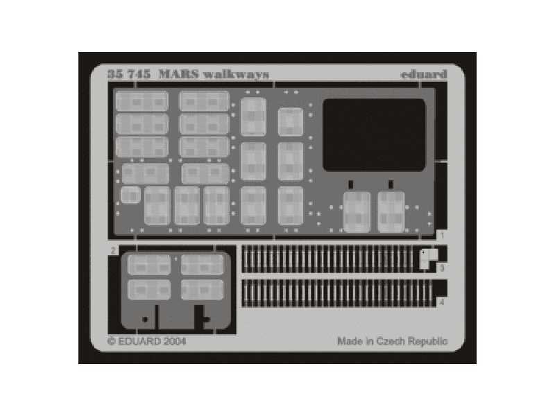  MARS walkways 1/35 - Revell - blaszki - zdjęcie 1