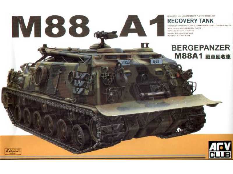 M88A1 Recovery Tank Bergpanzer - zdjęcie 1 M88A1 Recovery Tank Bergpanzer - zdjęcie 1