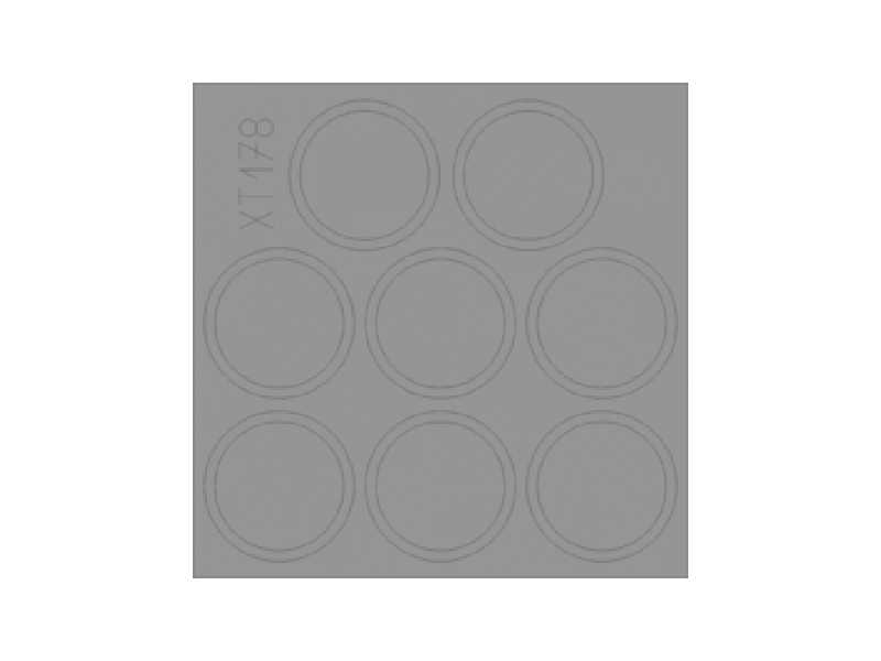 Pz. Kpfw.38(t) Ausf. E/F wheels 1/35 - Trumpeter - maski - zdjęcie 1 Pz. Kpfw.38(t) Ausf. E/F wheels 1/35 - Trumpeter - maski - zdjęcie 1