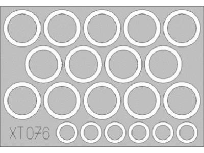  StuG. III wheel mask 1/35 - Dragon - maski - zdjęcie 1